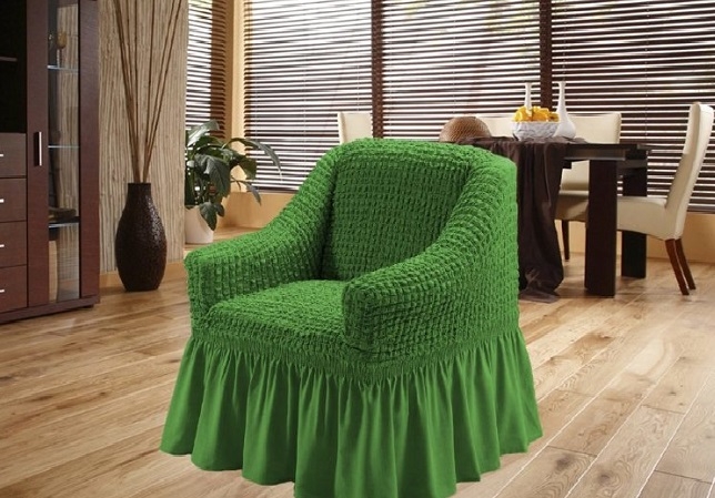Чехол на кресло "Турция" - Зеленый