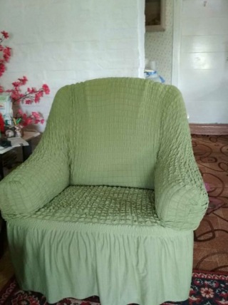 Чехол на кресло "Турция" зеленый