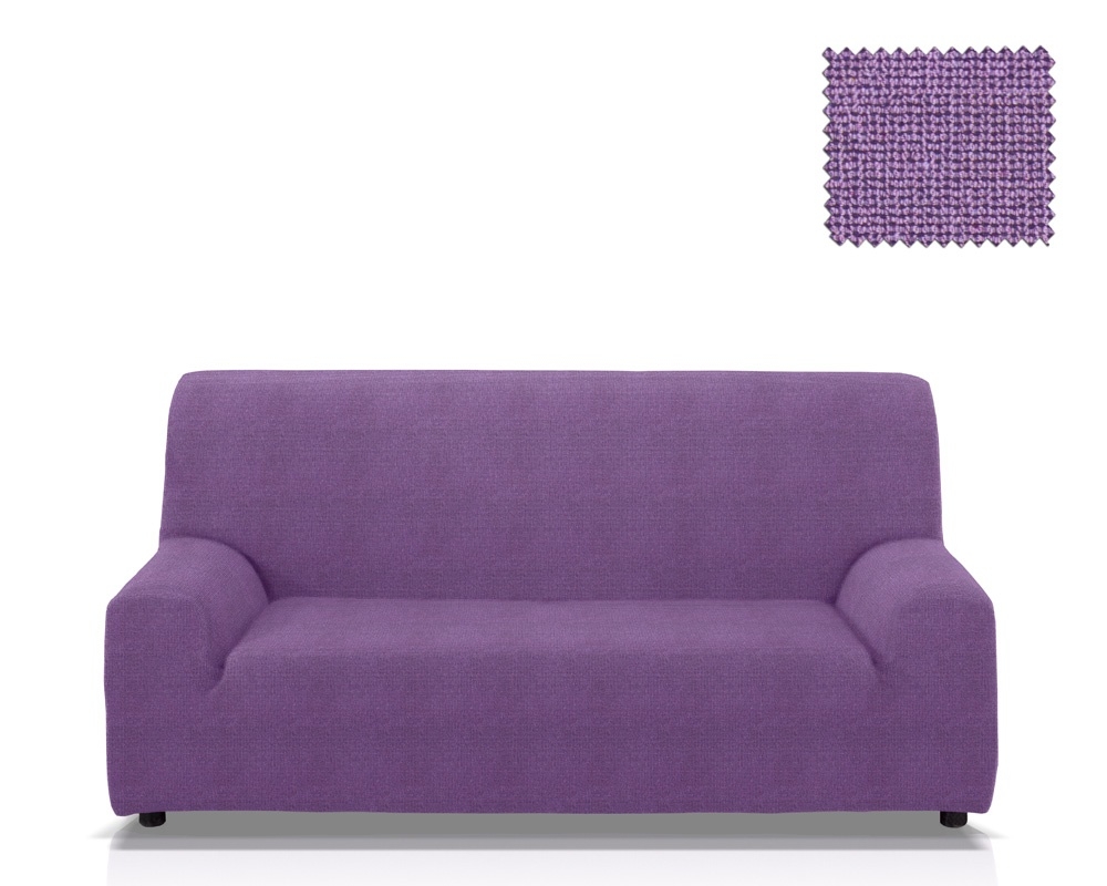 Чехол на трехместный диван "Zafiro (Сапфиро)" - Фиолетовый
